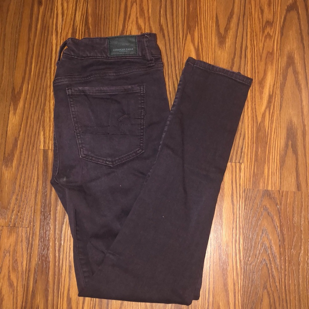 Colored Jeans (Wine)